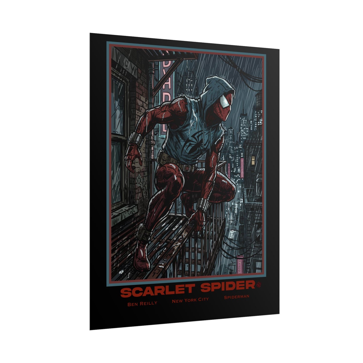 Scarlet Spider Cinematic Poster