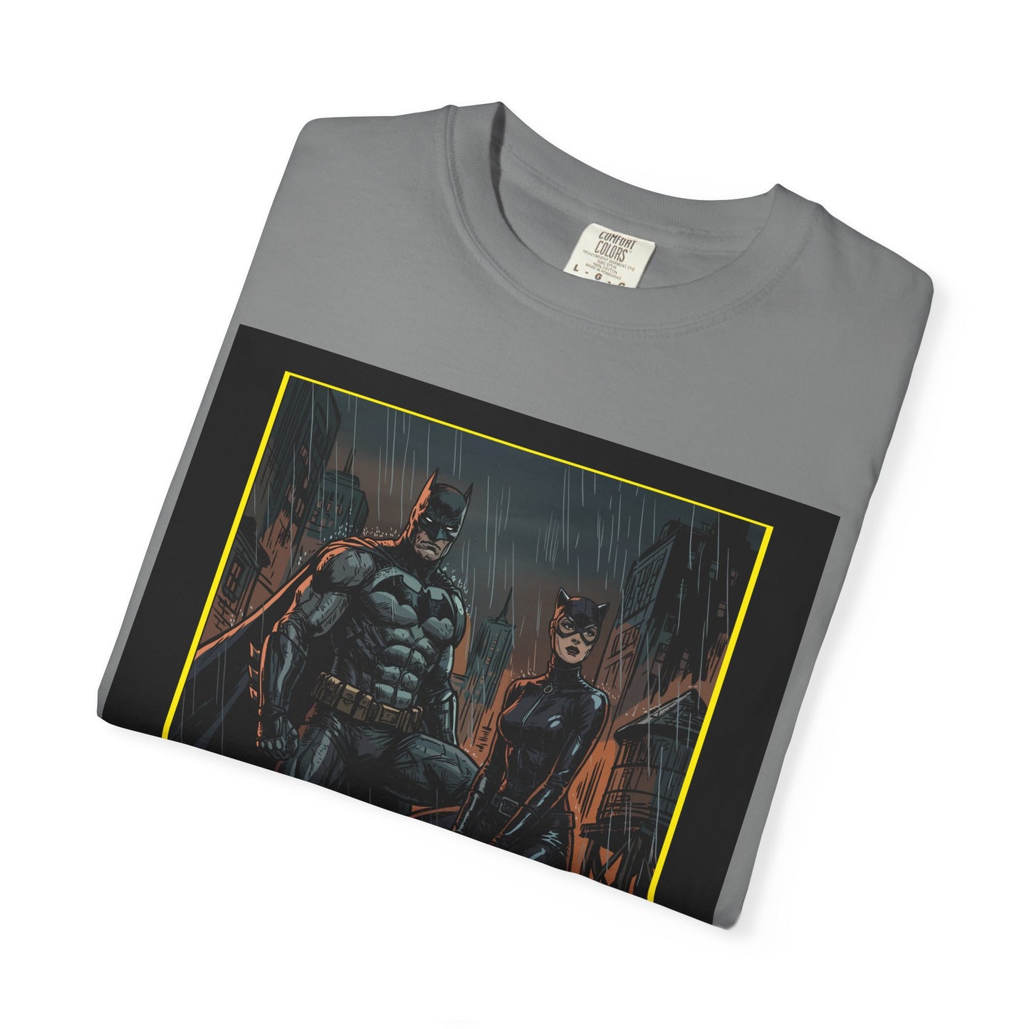 “The Bat & The Cat” Vintage Comic Poster Tee