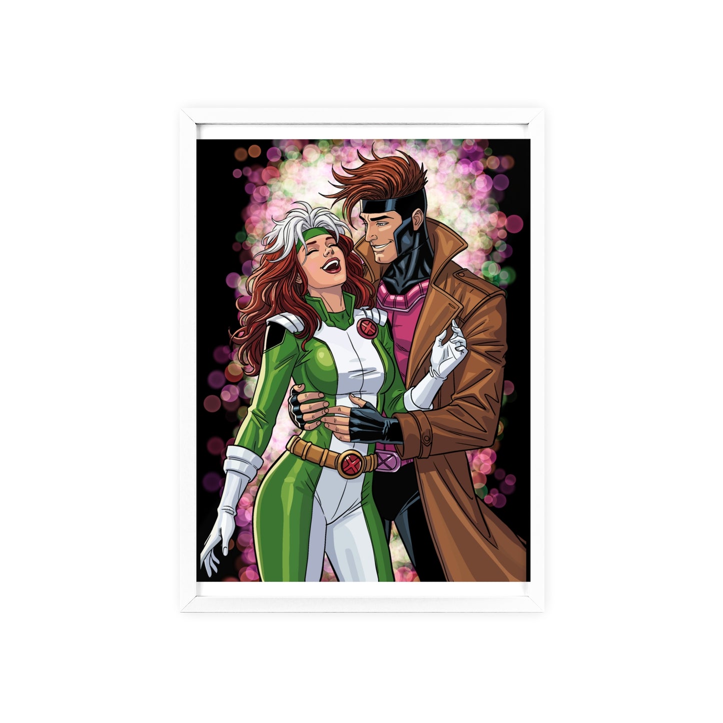 Thief & Belle - Poster with Wooden Frame