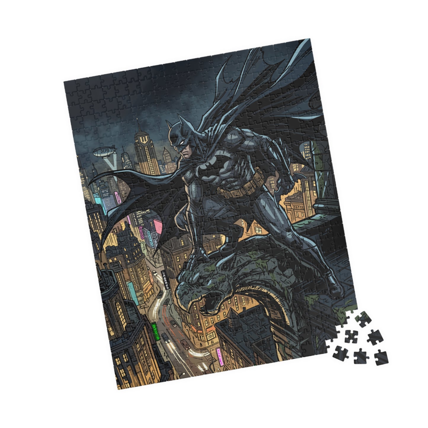 Batman Gotham Jigsaw Puzzle