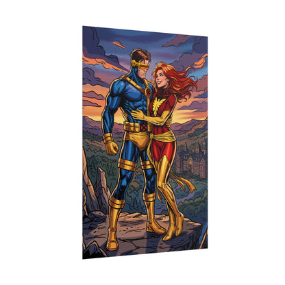 Cyclops and Phoenix Poster
