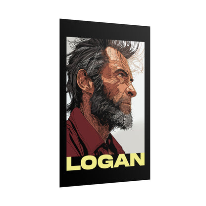 Wolverine - Logan Text Poster