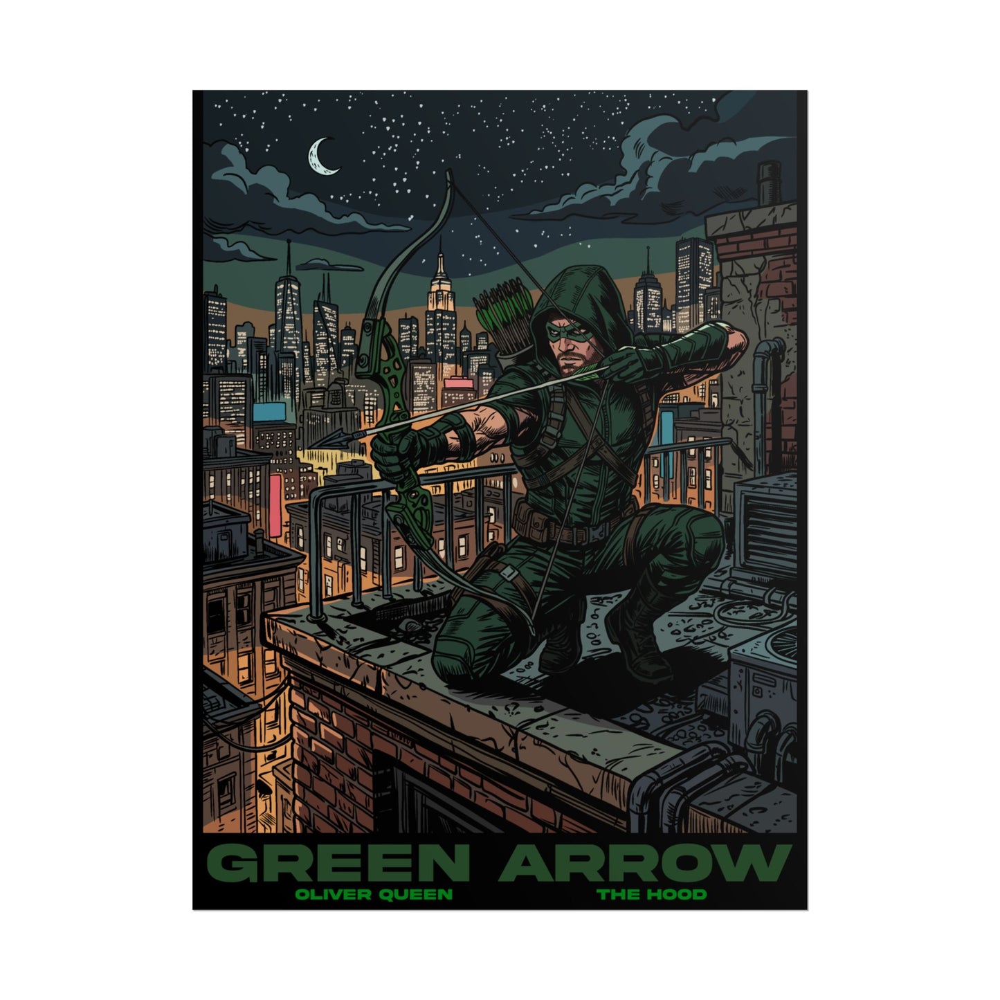 Green Arrow Cinematic Poster