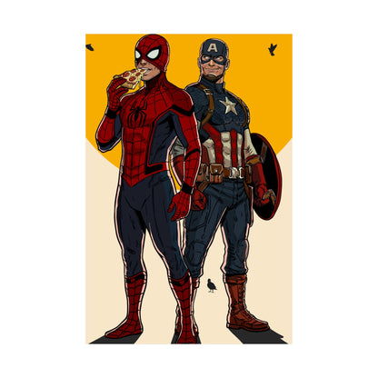 Brooklyn vs Queens - Matte Poster