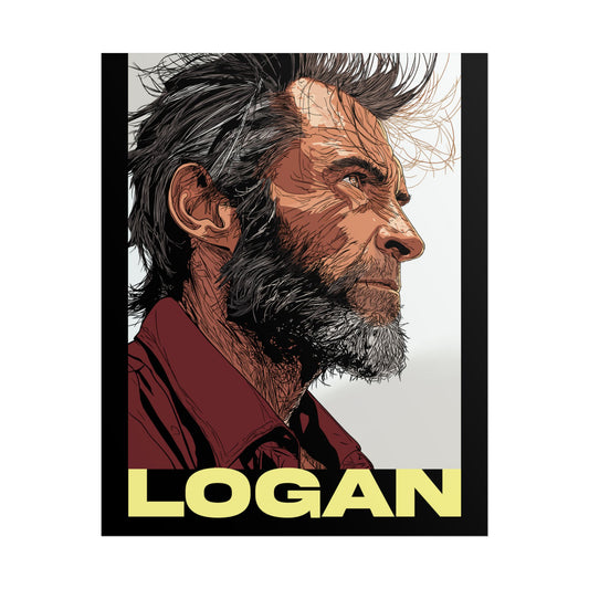 Wolverine - Logan Text Poster
