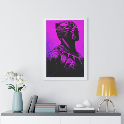 The King - Framed Vertical Poster