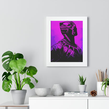 The King - Framed Vertical Poster