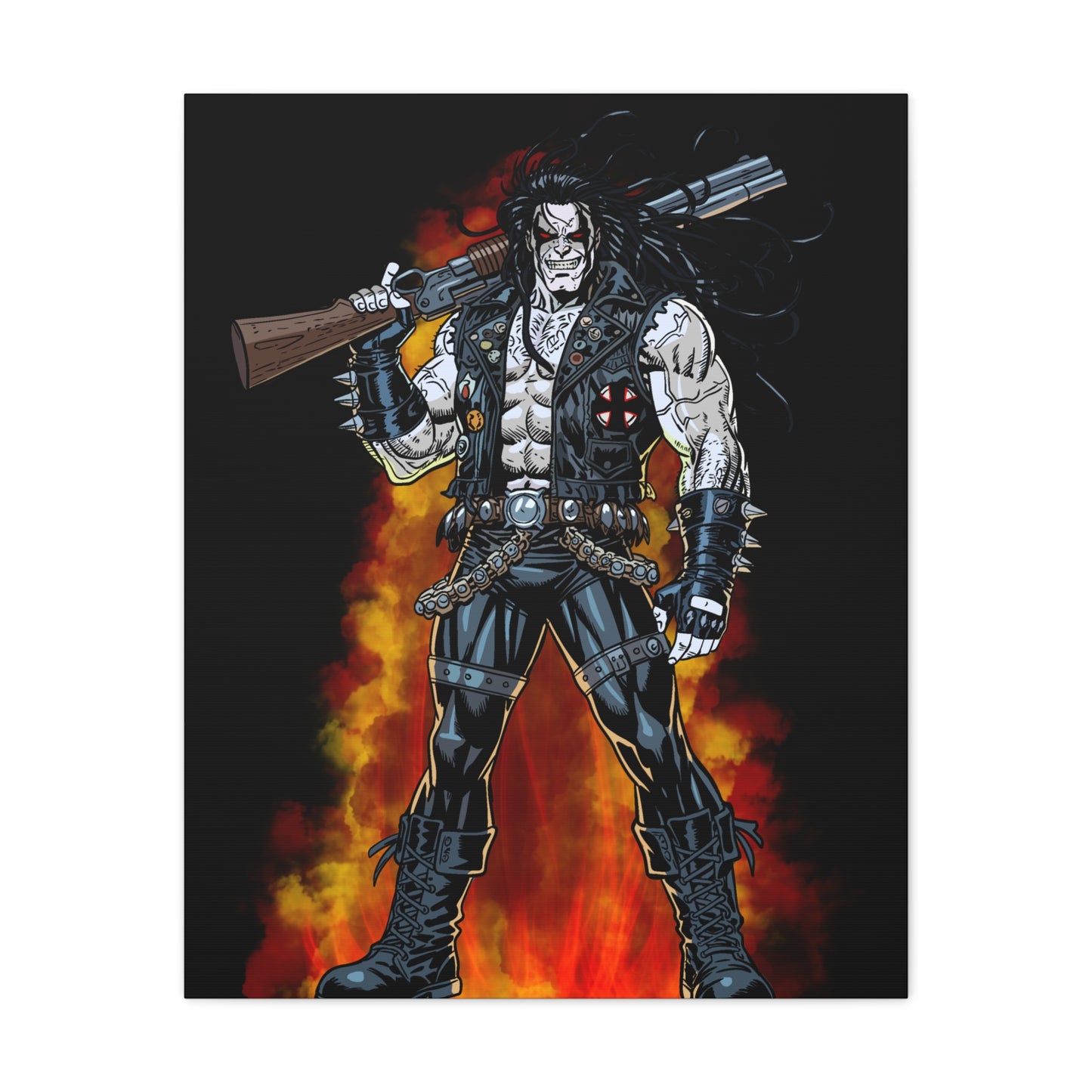 The Main Man Bounty Hunter - Matte Stretched Wall Art