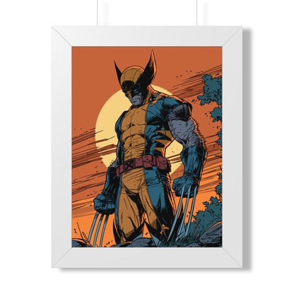 Wolverine - Dusk - Comic Art Framed Poster