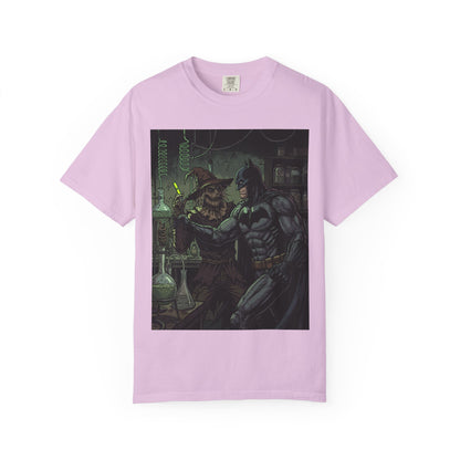 Batman & Scarecrow Graphic T-Shirt — Dark Comic Art Tee