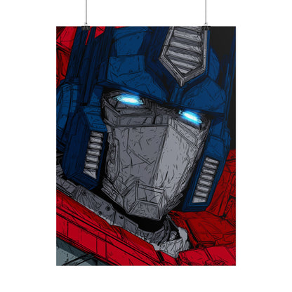 Transformers Optimus Prime Poster