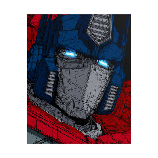 Transformers Optimus Prime Poster