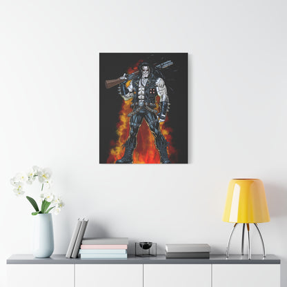 The Main Man Bounty Hunter - Matte Stretched Wall Art