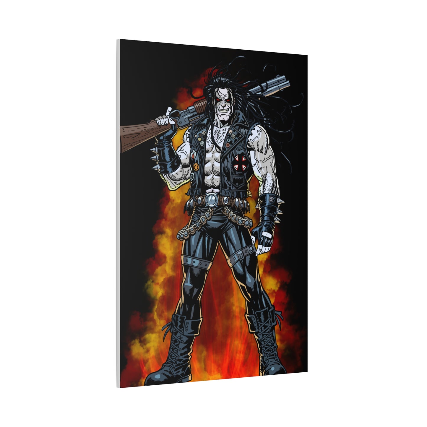 The Main Man Bounty Hunter - Matte Stretched Wall Art
