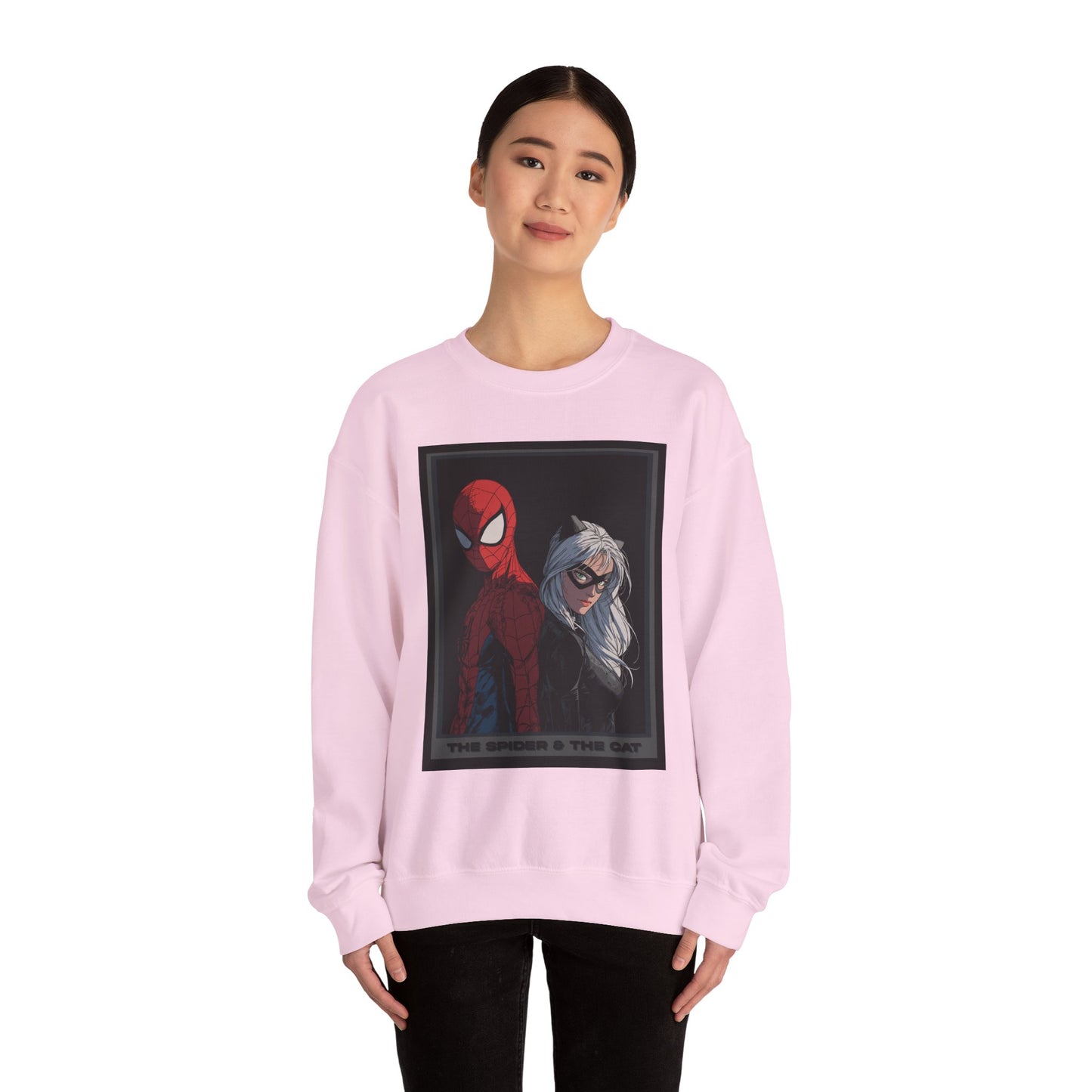 Spider-Man & Black Cat Crewneck Sweatshirt