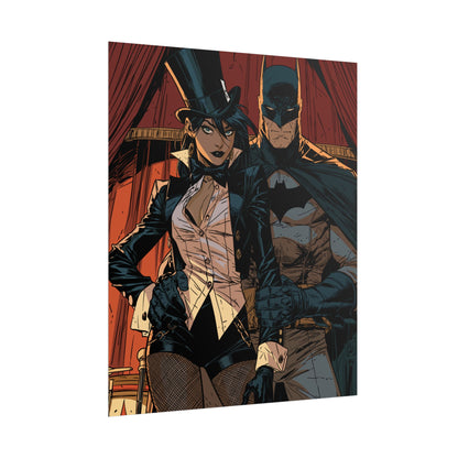 Batman & Zatanna Comic Poster