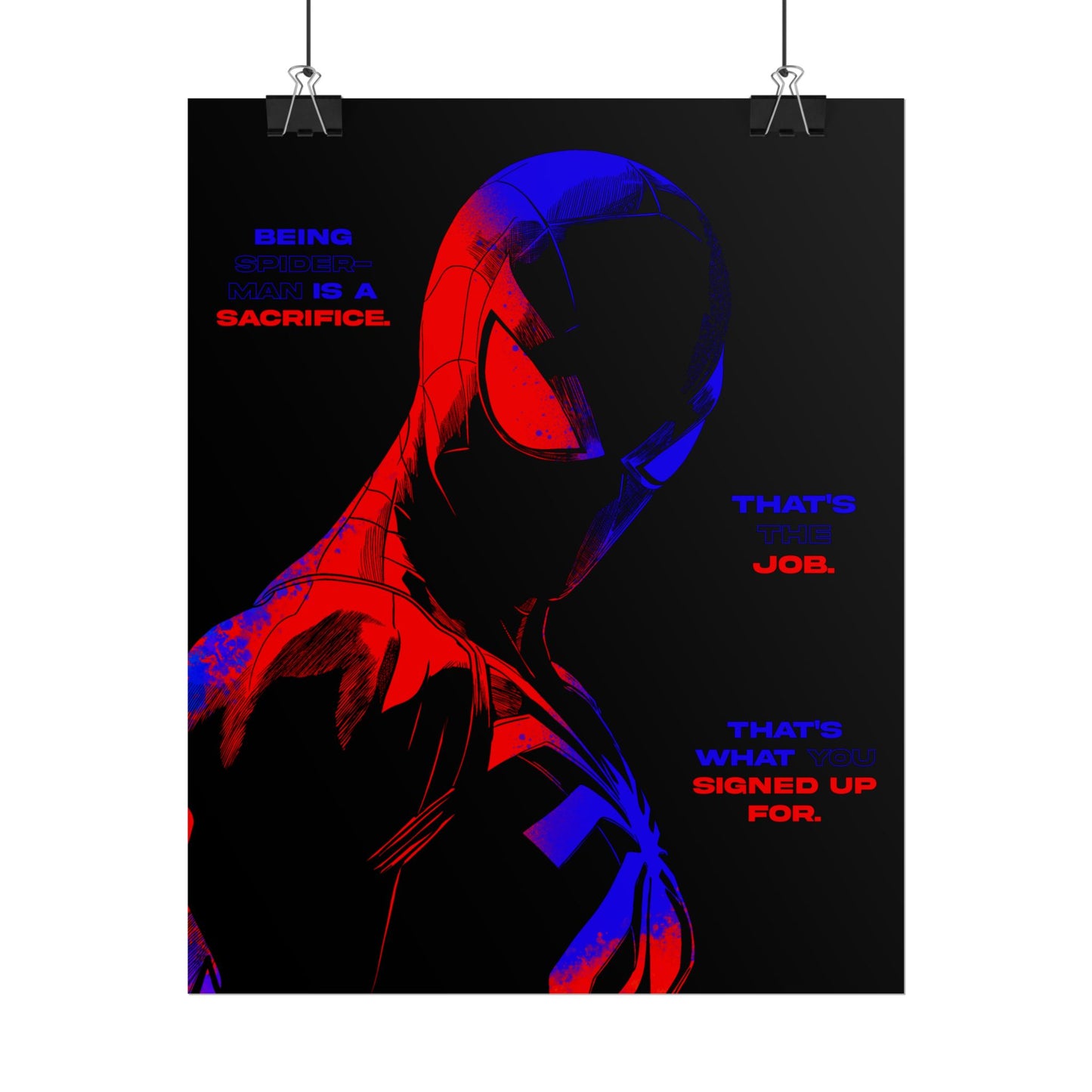 Spider-Man 'Sacrifice' Poster