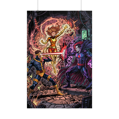 Cyclops and Jean Versus Mister Sinister