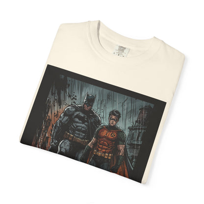 Batman & Robin Graphic T-Shirt — Dark City Comic Print