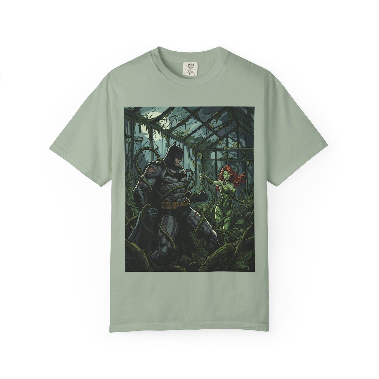 Batman & Poison Ivy Greenhouse Showdown T-Shirt