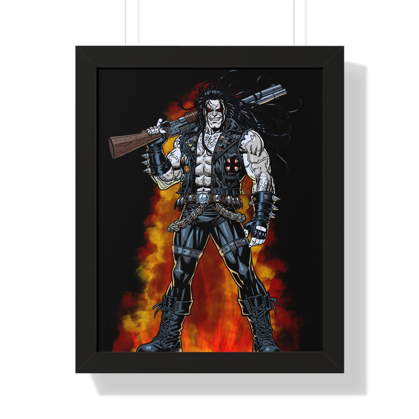 The Main Man Bounty Hunter - Framed Poster