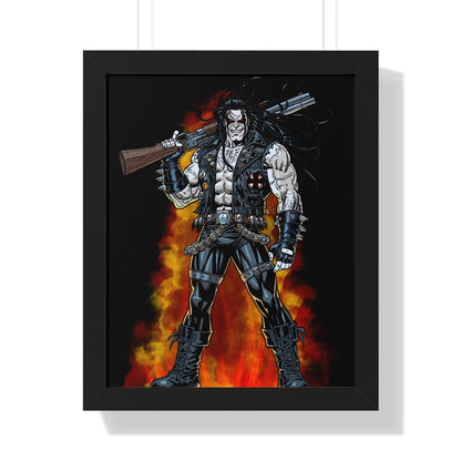 The Main Man Bounty Hunter - Framed Poster