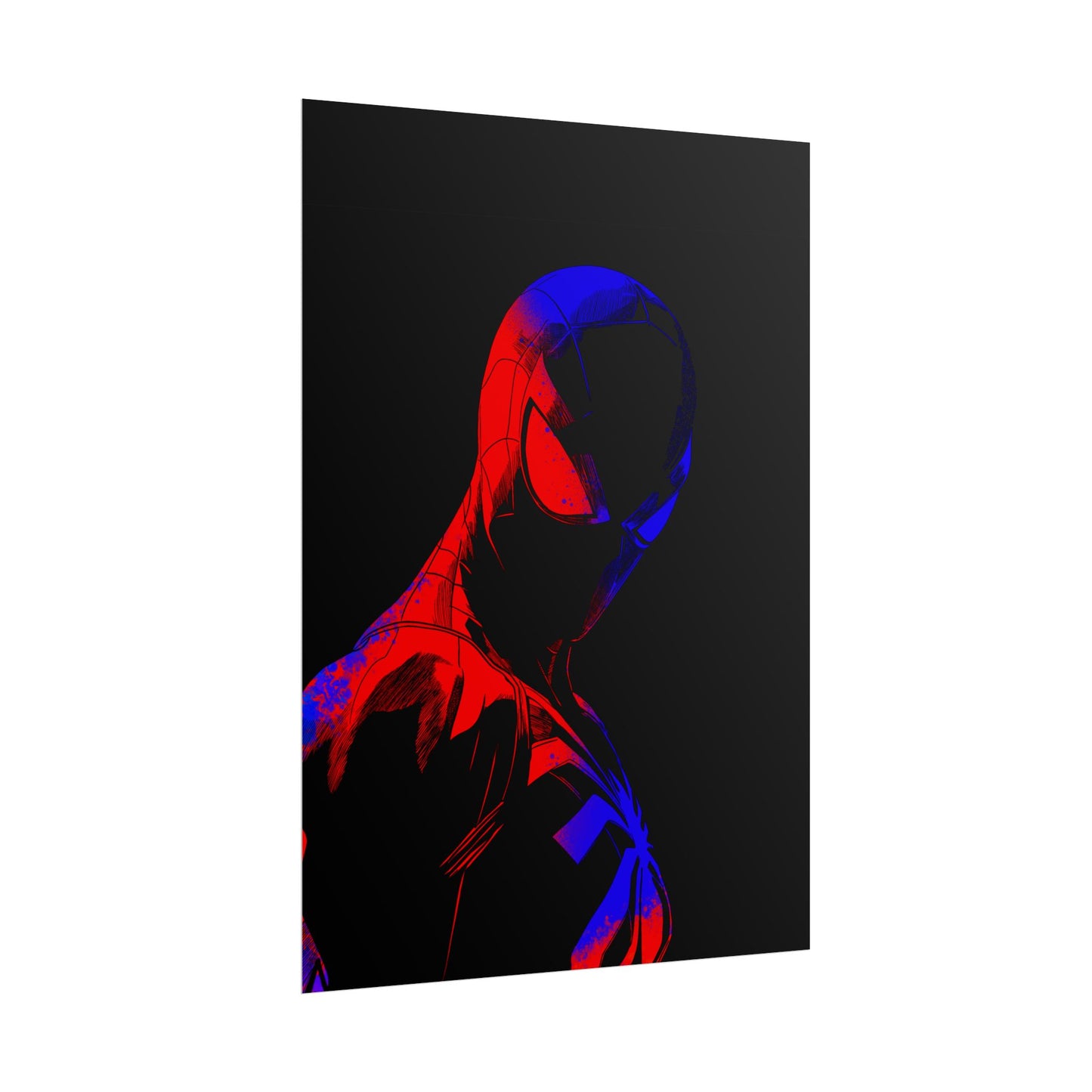 Spider‑man Neon Poster