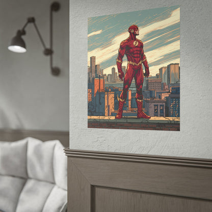 The Flash - Cityscape Poster