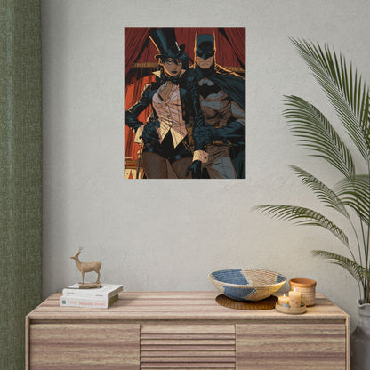Batman & Zatanna Comic Poster