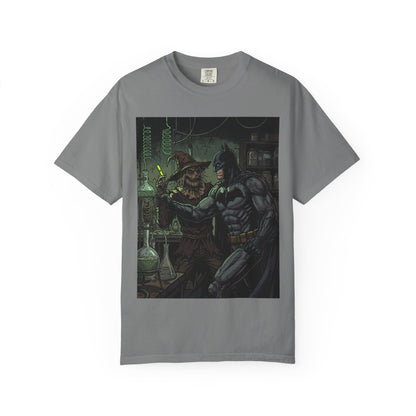 Batman & Scarecrow Graphic T-Shirt — Dark Comic Art Tee