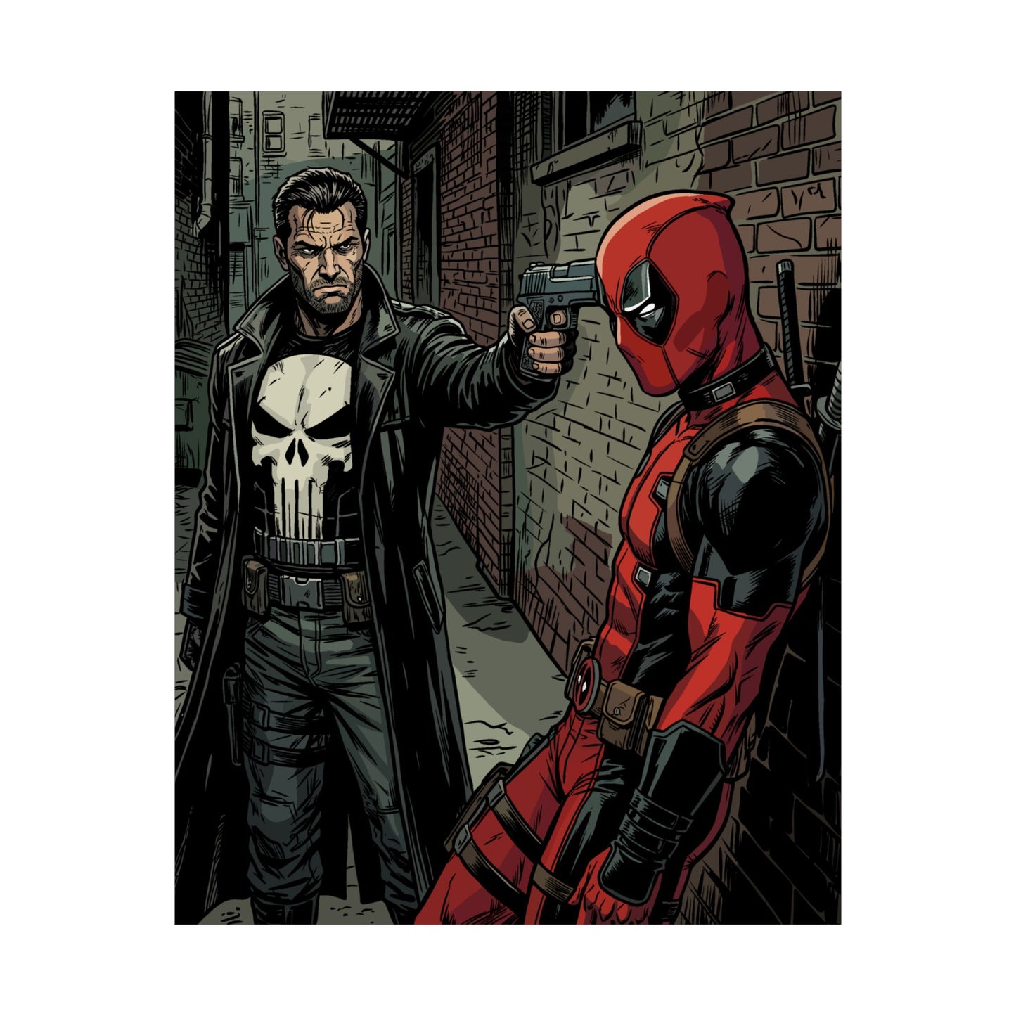 Wade vs Frank - Matte Poster