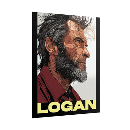 Wolverine - Logan Text Poster