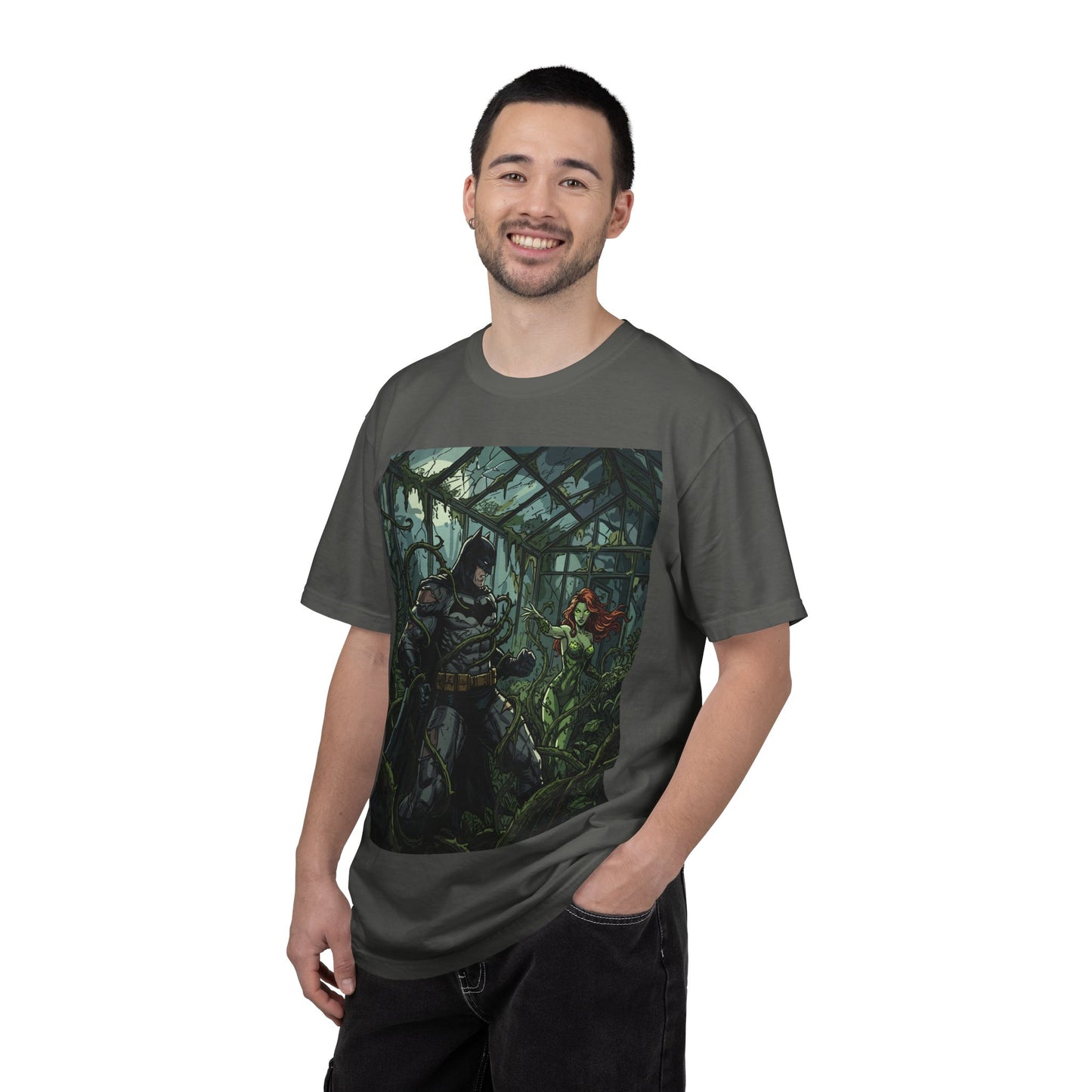 Batman & Poison Ivy Greenhouse Showdown T-Shirt