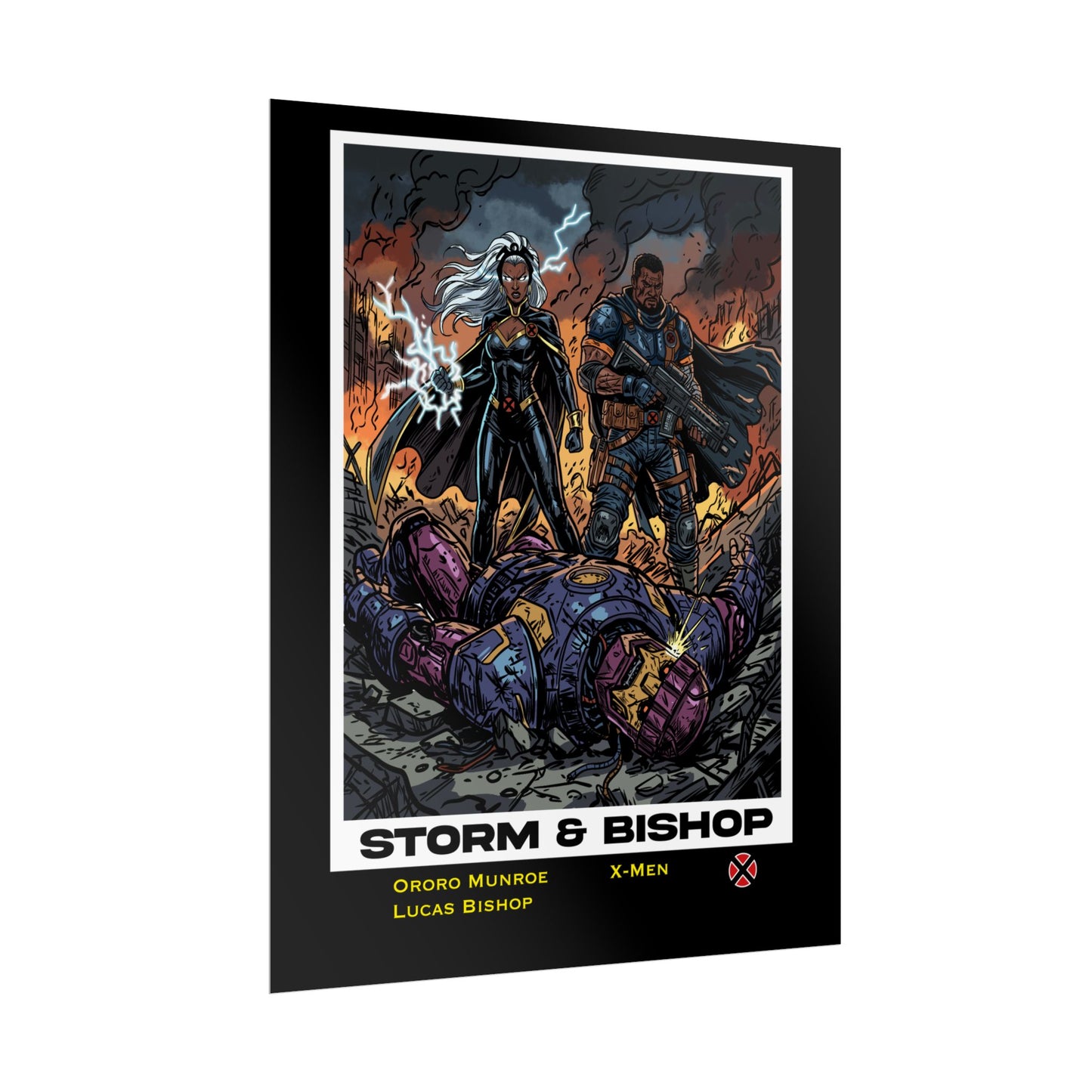Storm & Bishop Cinematic Poster