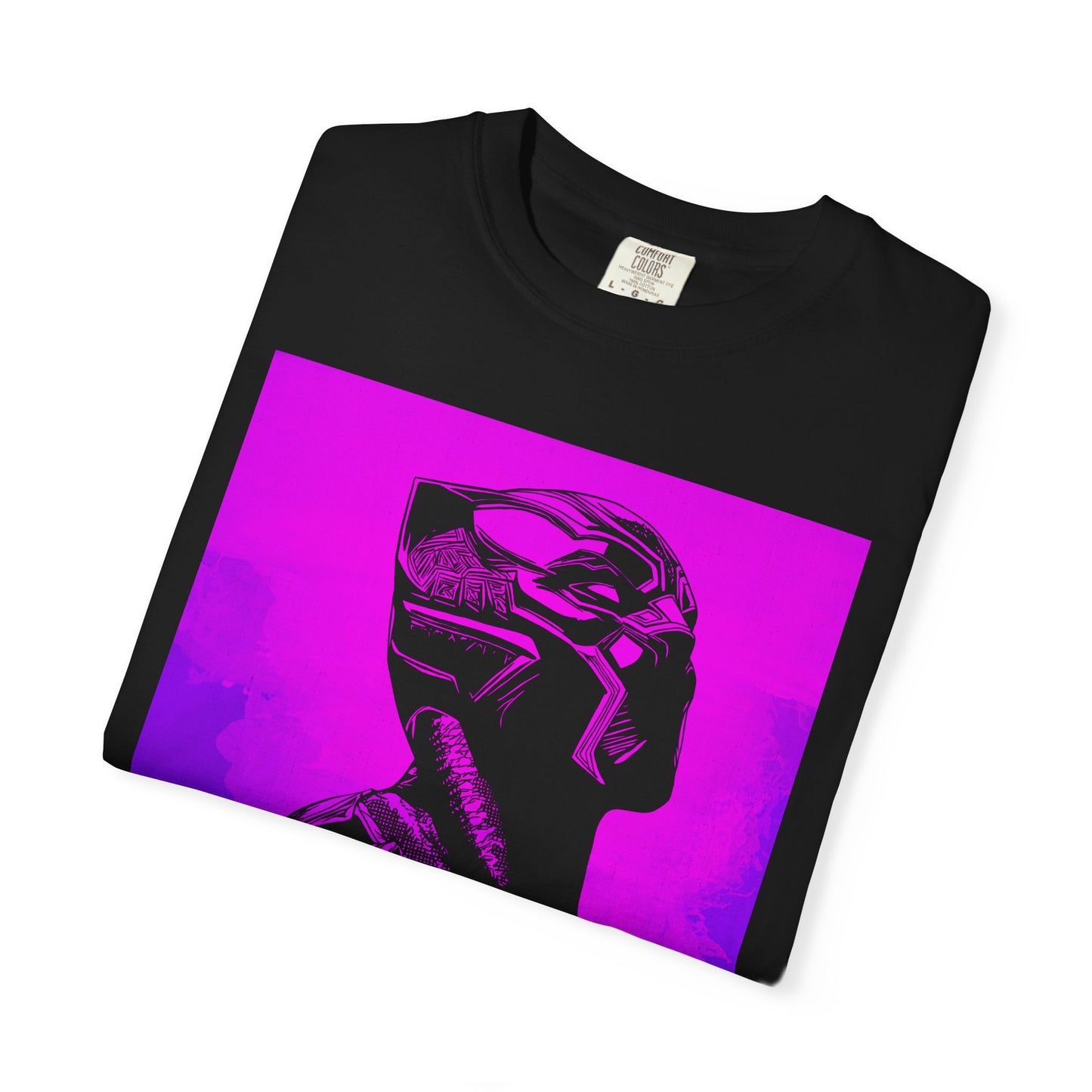 The King — Neon Purple Graphic Tee