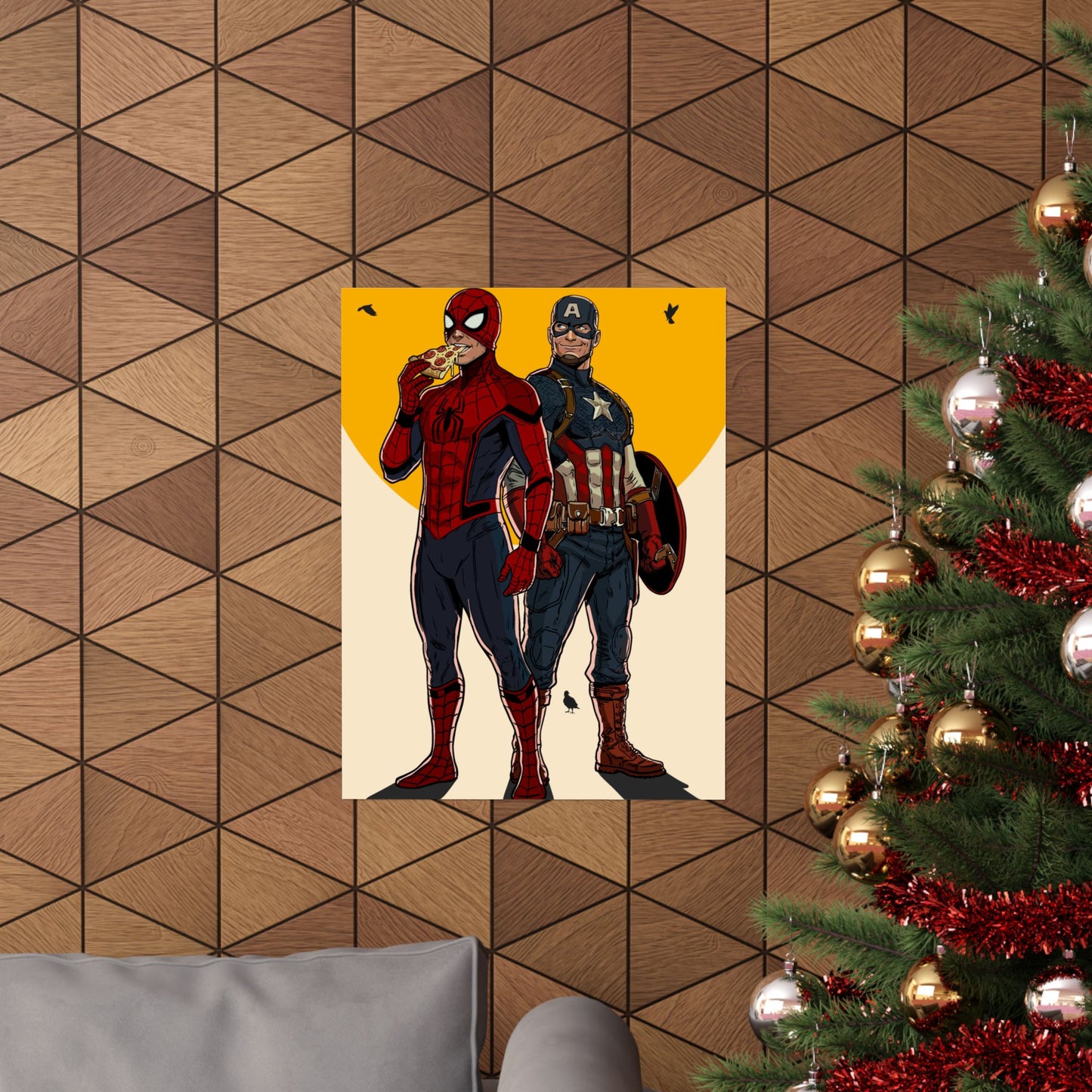 Brooklyn vs Queens - Matte Poster