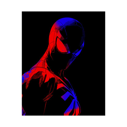Spider‑man Neon Poster