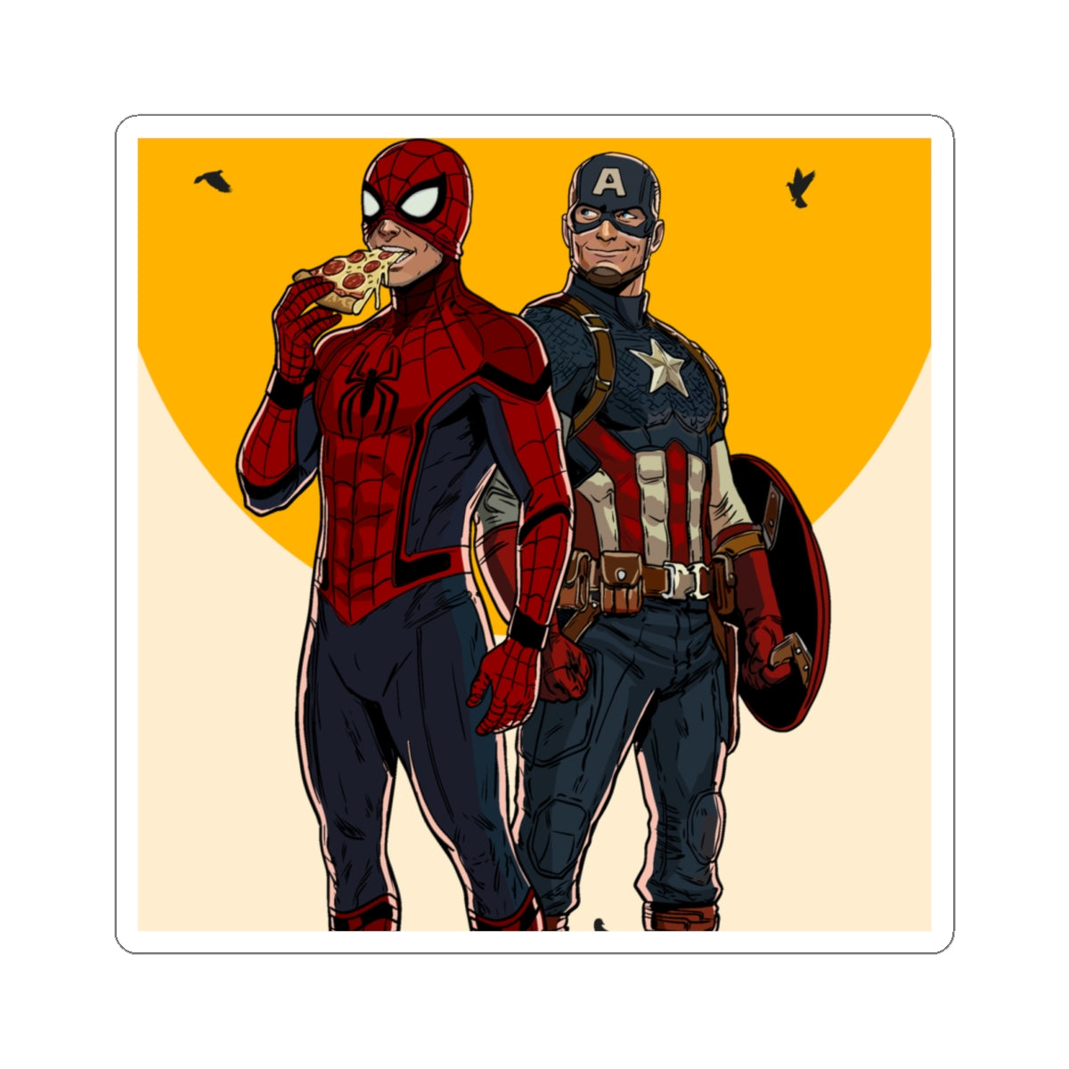 Brooklyn vs Queens - Sticker