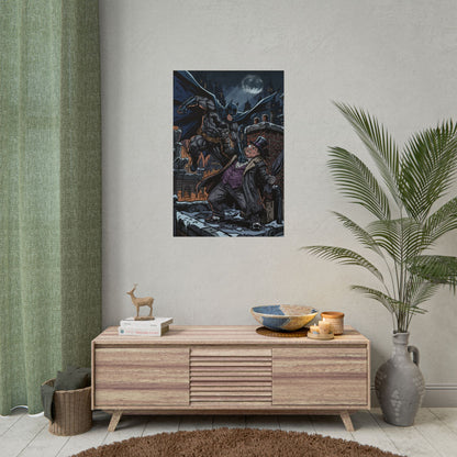 Batman vs. Penguin Rolled Poster