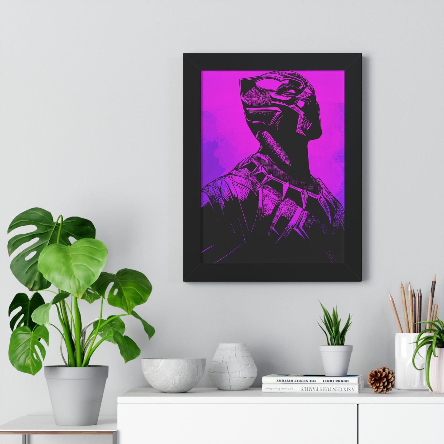 The King - Framed Vertical Poster