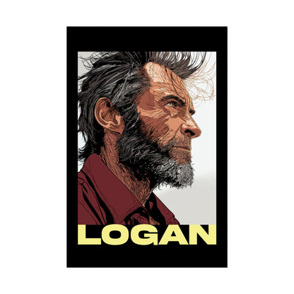 Wolverine - Logan Text Poster