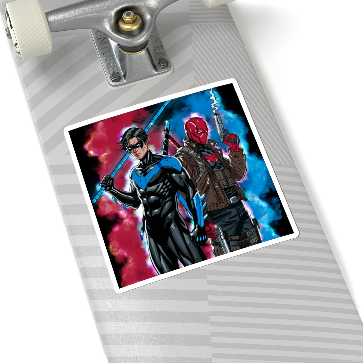 The Dynamic Vigilante Duo - Sticker