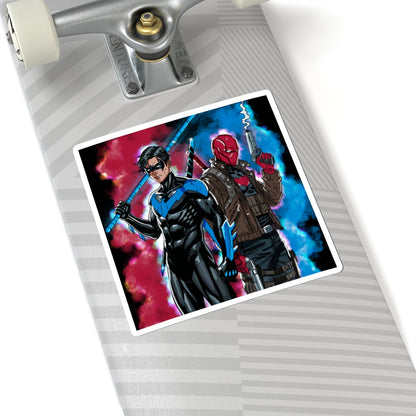 The Dynamic Vigilante Duo - Sticker