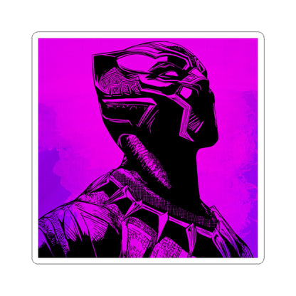 The King - Neon Purple Sticker
