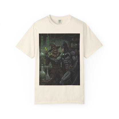 Batman & Scarecrow Graphic T-Shirt — Dark Comic Art Tee