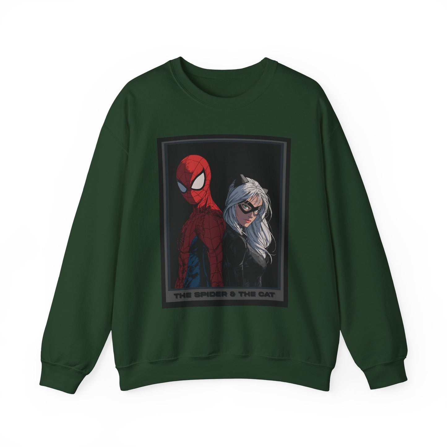 Spider-Man & Black Cat Crewneck Sweatshirt