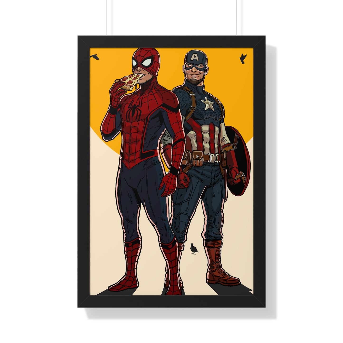 Brooklyn vs Queens - Art Print