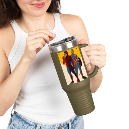 Brooklyn vs Queens - 40oz Insulated Travel Mug