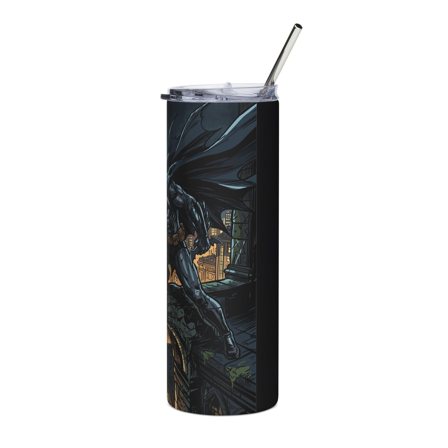 Batman City Night 20oz Stainless Steel Tumbler