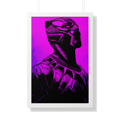 The King - Framed Vertical Poster